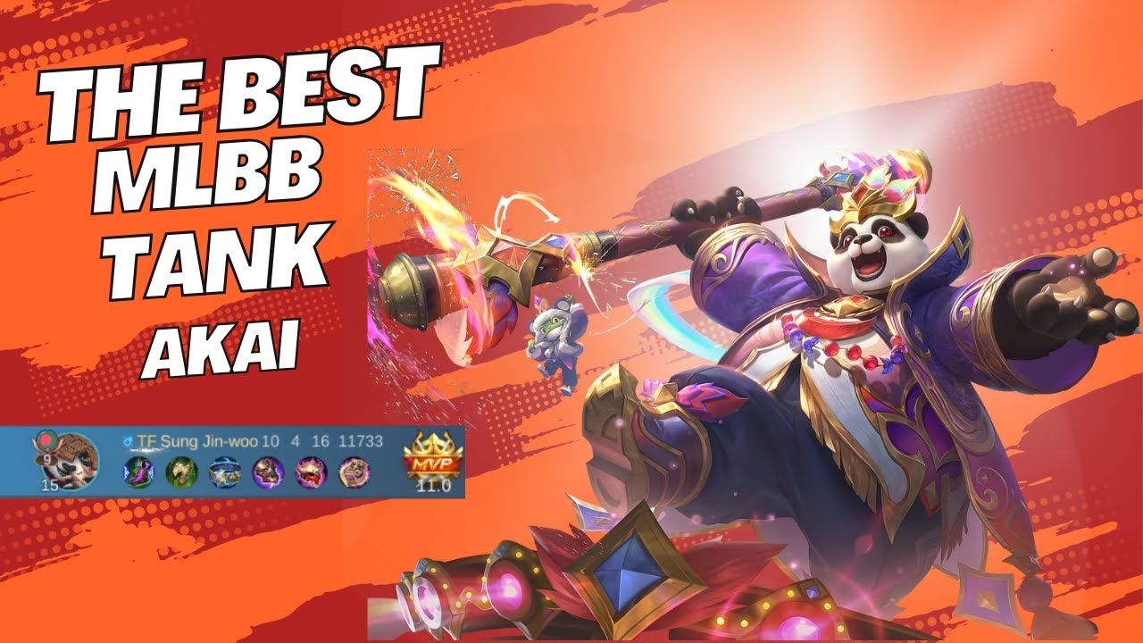 How  to use akai tank in roam lane - best build for akai#mlbb #mlbbgameplay#roam #akai #tank