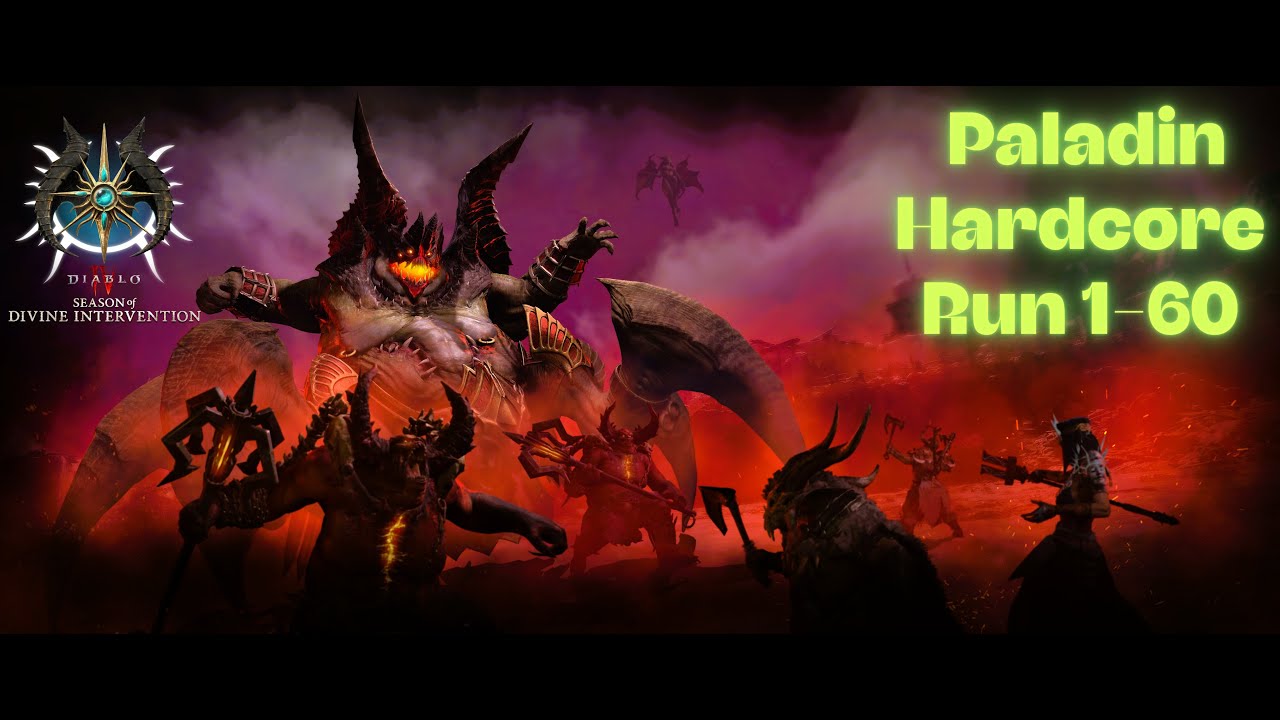Diablo 4 adventure with a fresh Hardcore Paladin run!