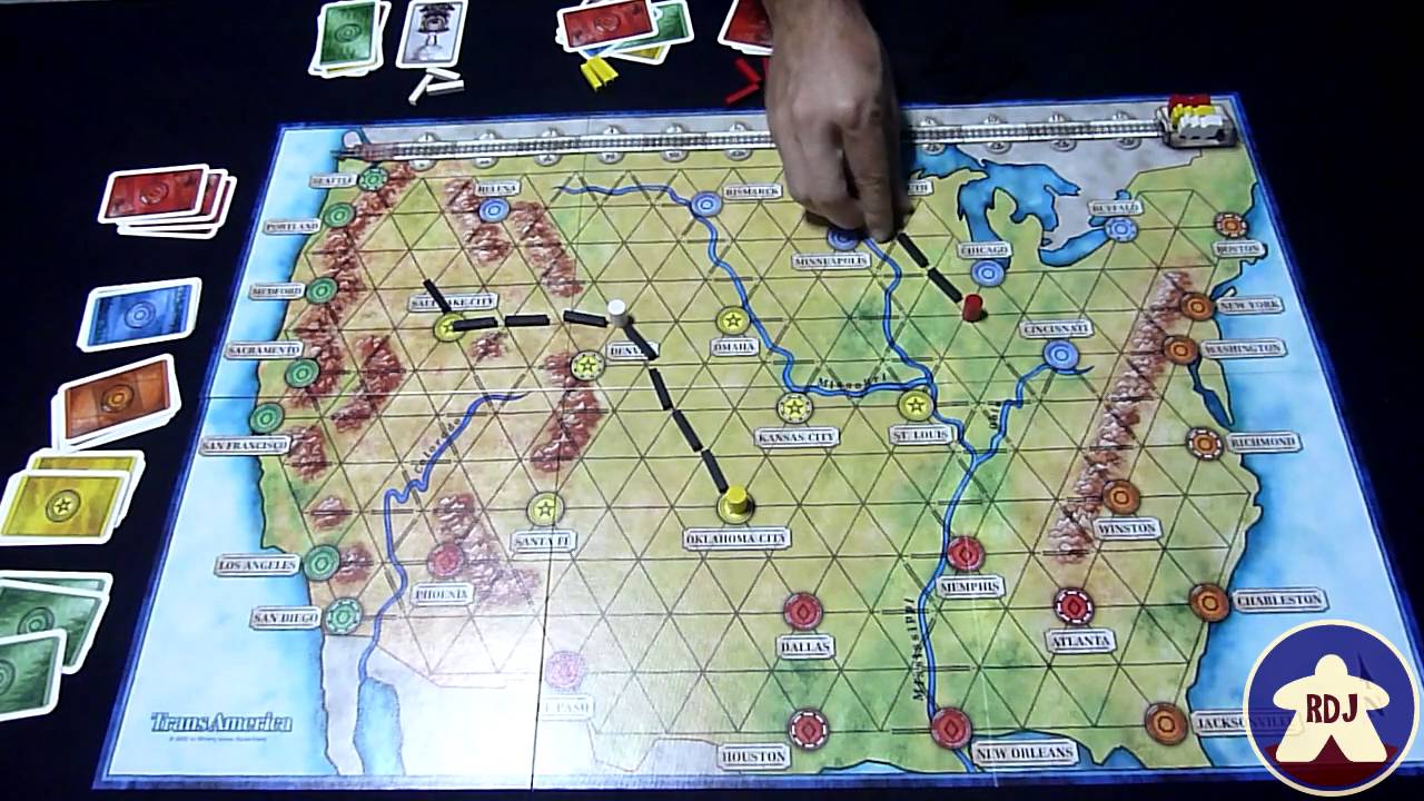 TRANS AMERICA como se juega (RDJ)