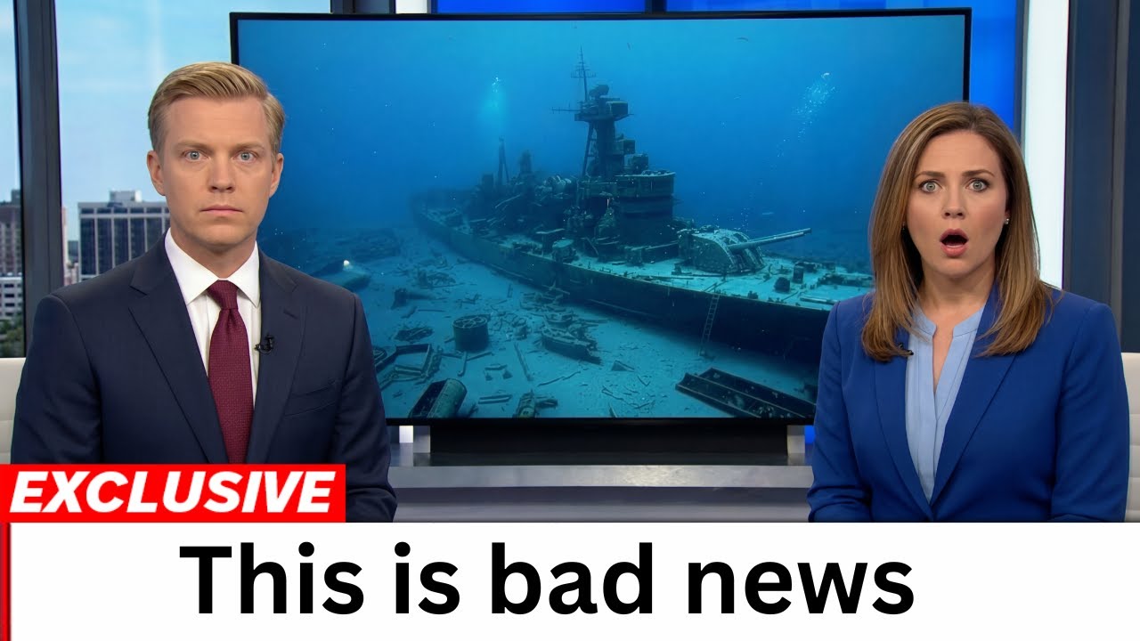 Submarine Reaches USS Indianapolis at 5,500m — Sharks Still Circle 79 years....