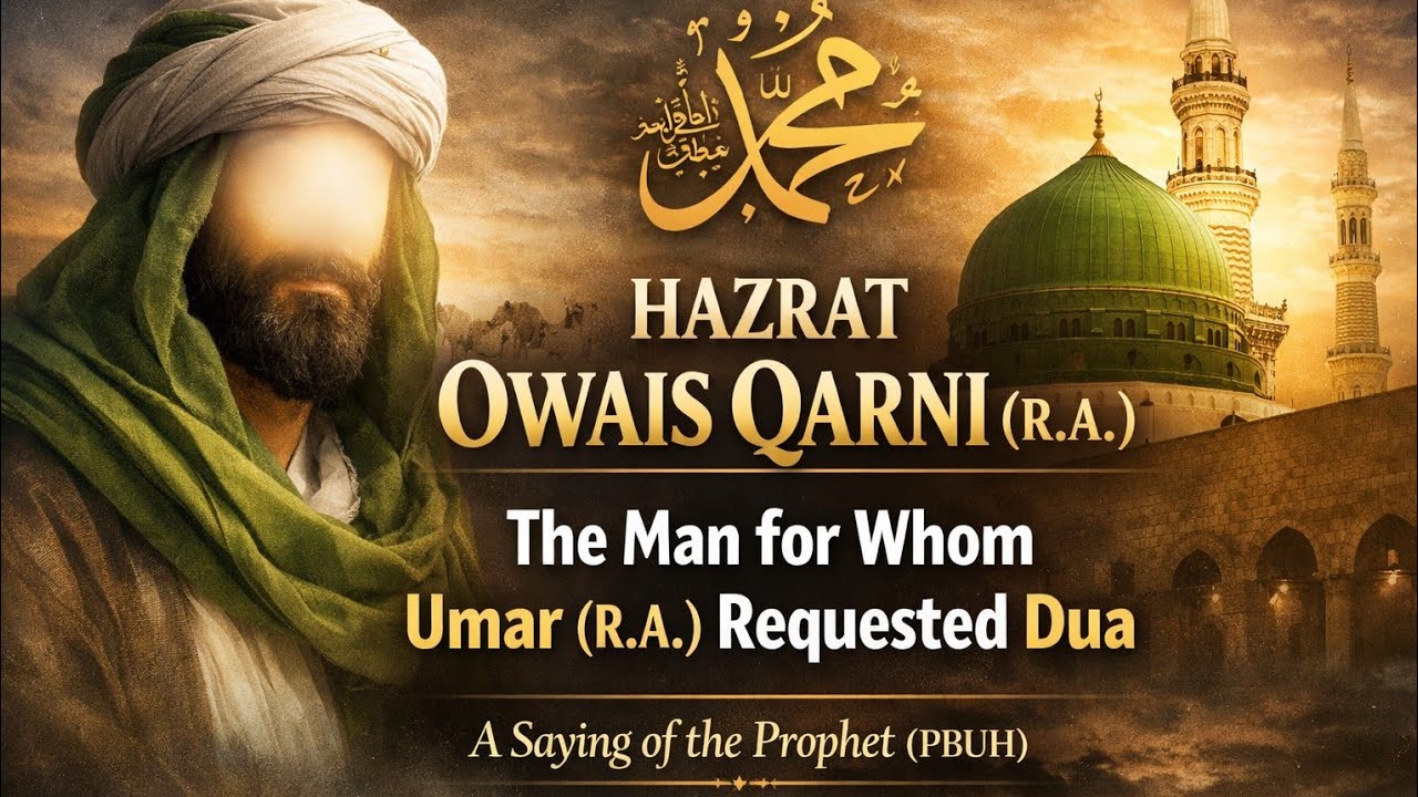 💖 وہ شخص جس کی دعا کی خواہش حضرت عمرؓ نے کیحضرت اویس قرنیؒ | فرمانِ رسول ﷺ