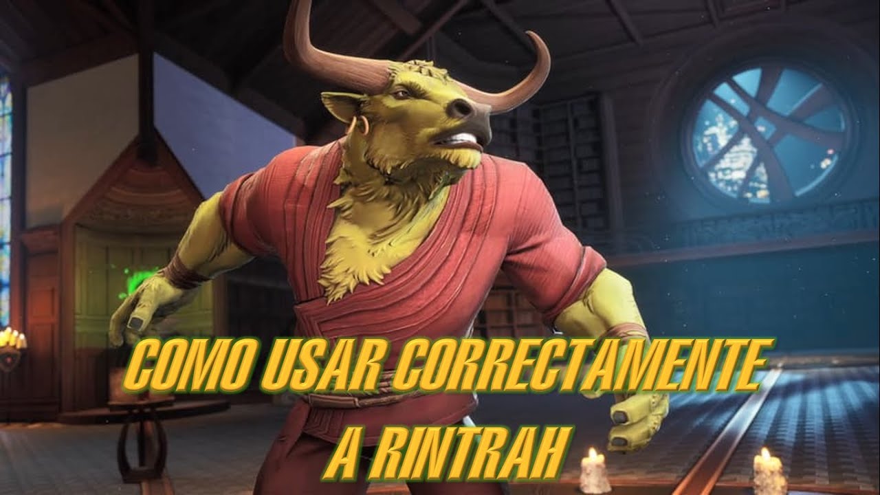 COMO USAR CORRECTAMENTE A RINTRAH - ROTACION Y USO - MCOC