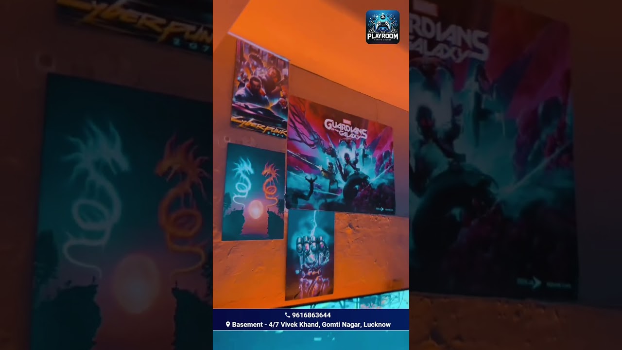 Inside The Playroom &ndash; Best Gaming Lounge in Gomti Nagar, Lucknow | PS5, Chill Vibes & More