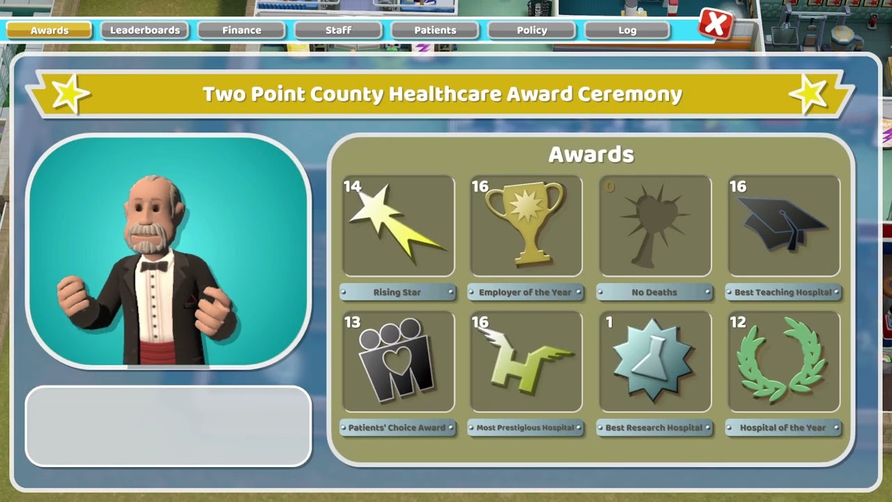 Two Point Hospital: Waves 28 and 29 on Topless Mountain