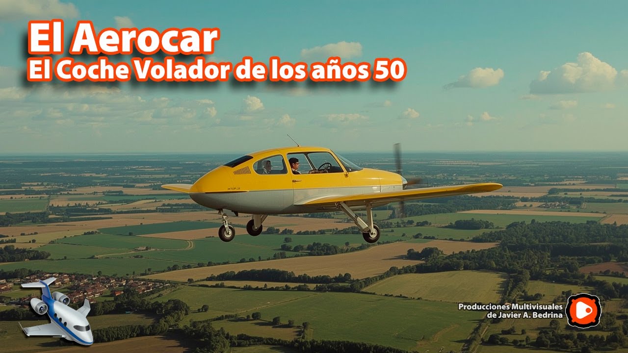 El AEROCAR: El Coche Volador que Exist&iacute;a en 1950 | Historia Digitalizada