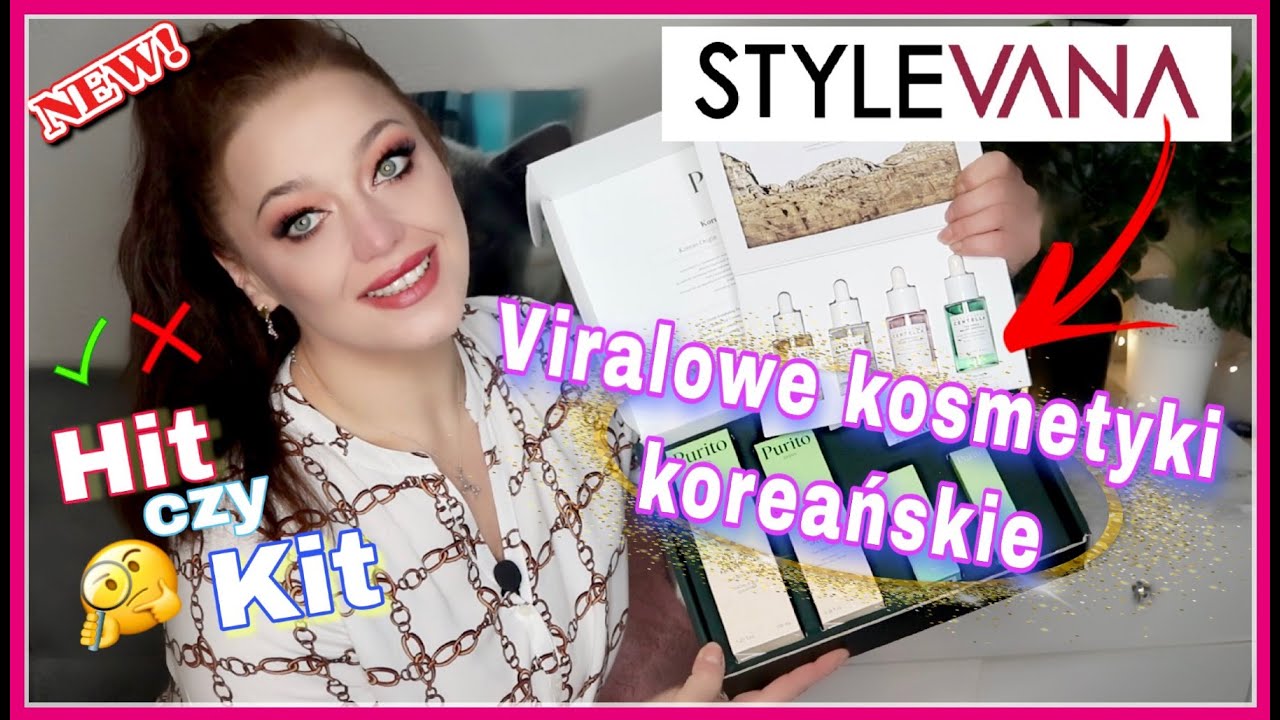 TESTUJĘ HITy Koreańskiej Pielęgnacji 🔥 Stylevana Haul Viralowe kosmetyki koreańskie K-Beauty