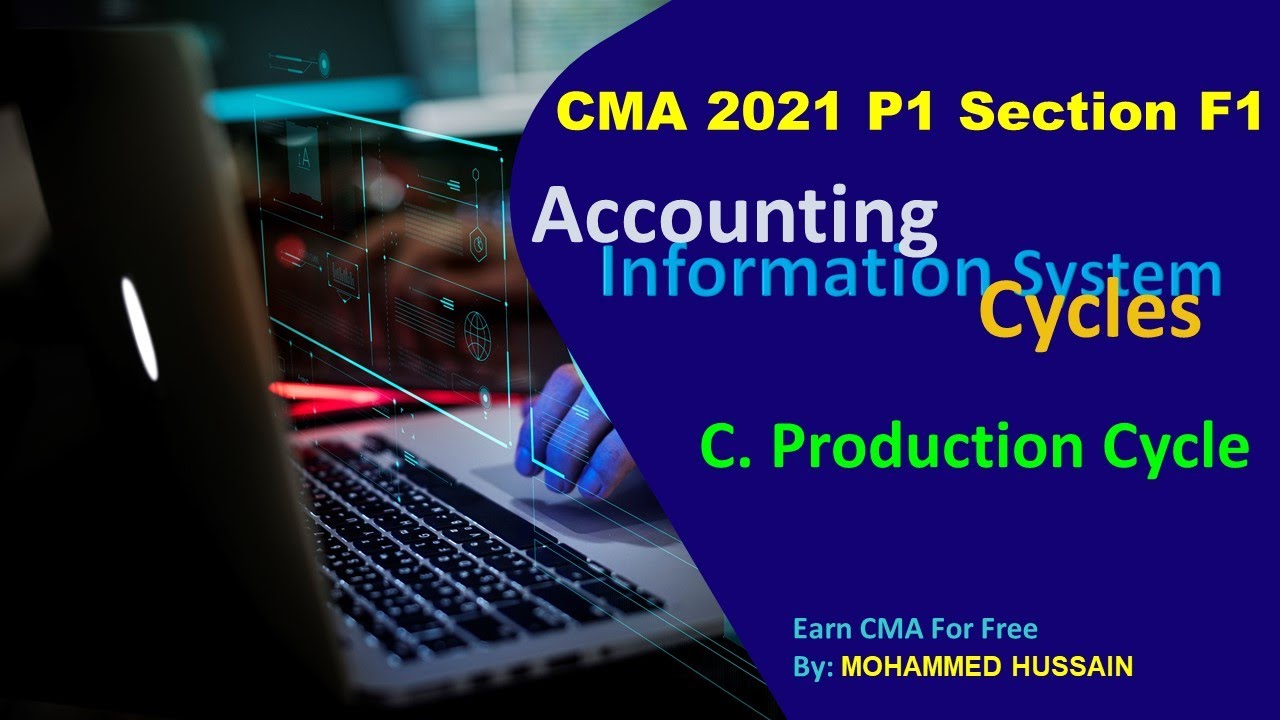 CMA 2021 P1 Section F1 5. Production Cycle