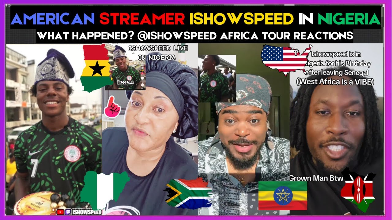 🇳🇬🇺🇸 AMERICAN STREAMER ISHOWSPEED IN NIGERIA | WHAT HAPPENED? @ISHOWSPEED AFRICA TOUR | Kamma Dyn