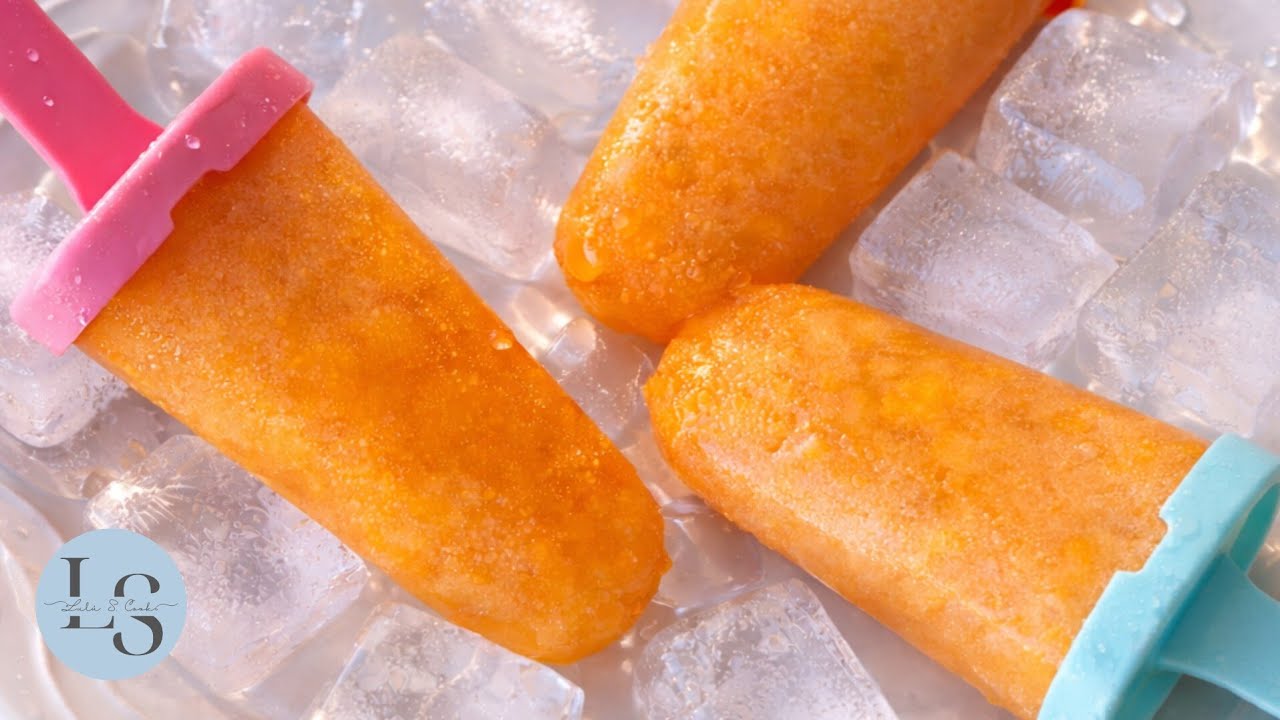 Paletas de melón caseras | naturales y con chilito 🌶️