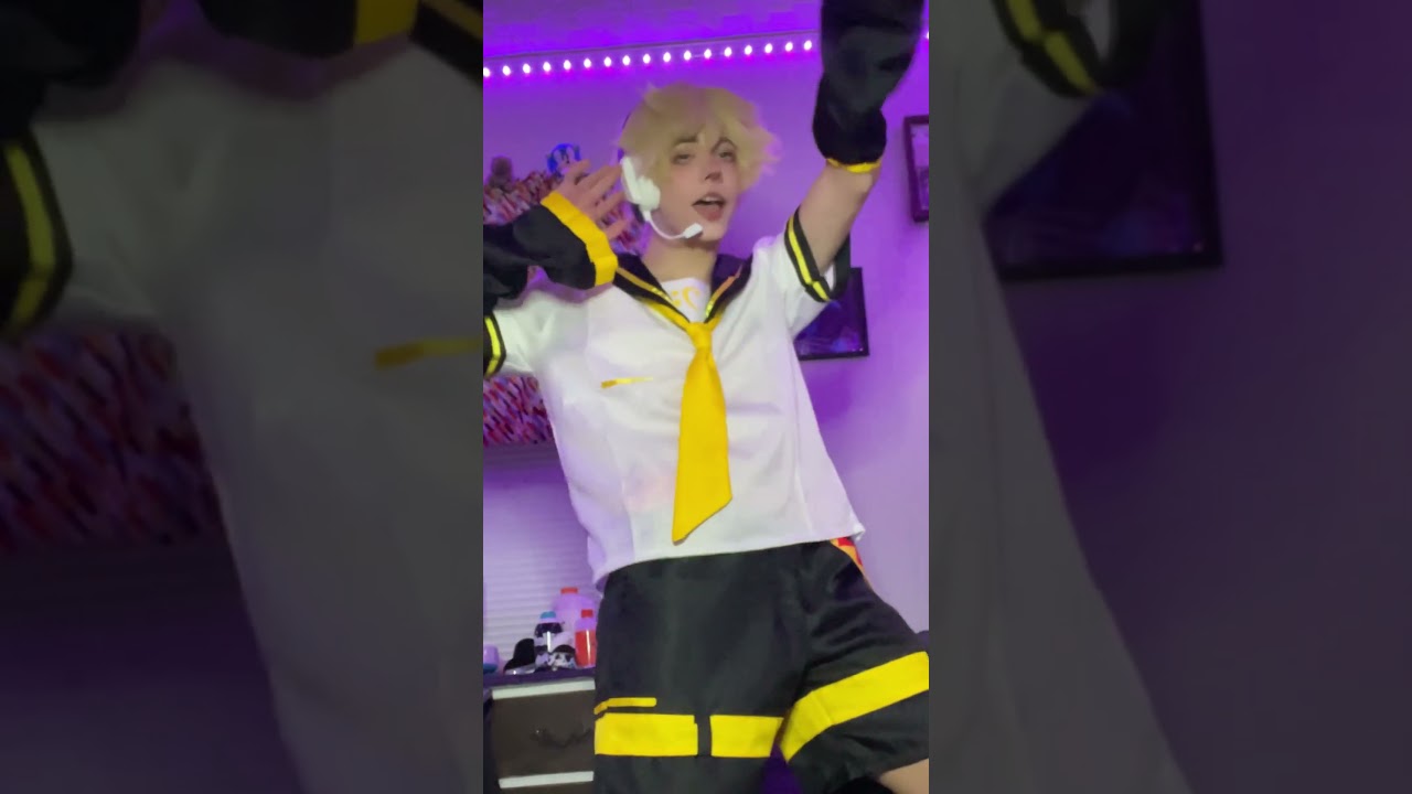 #cosplay #vocaloid #lenkagamine #fyp