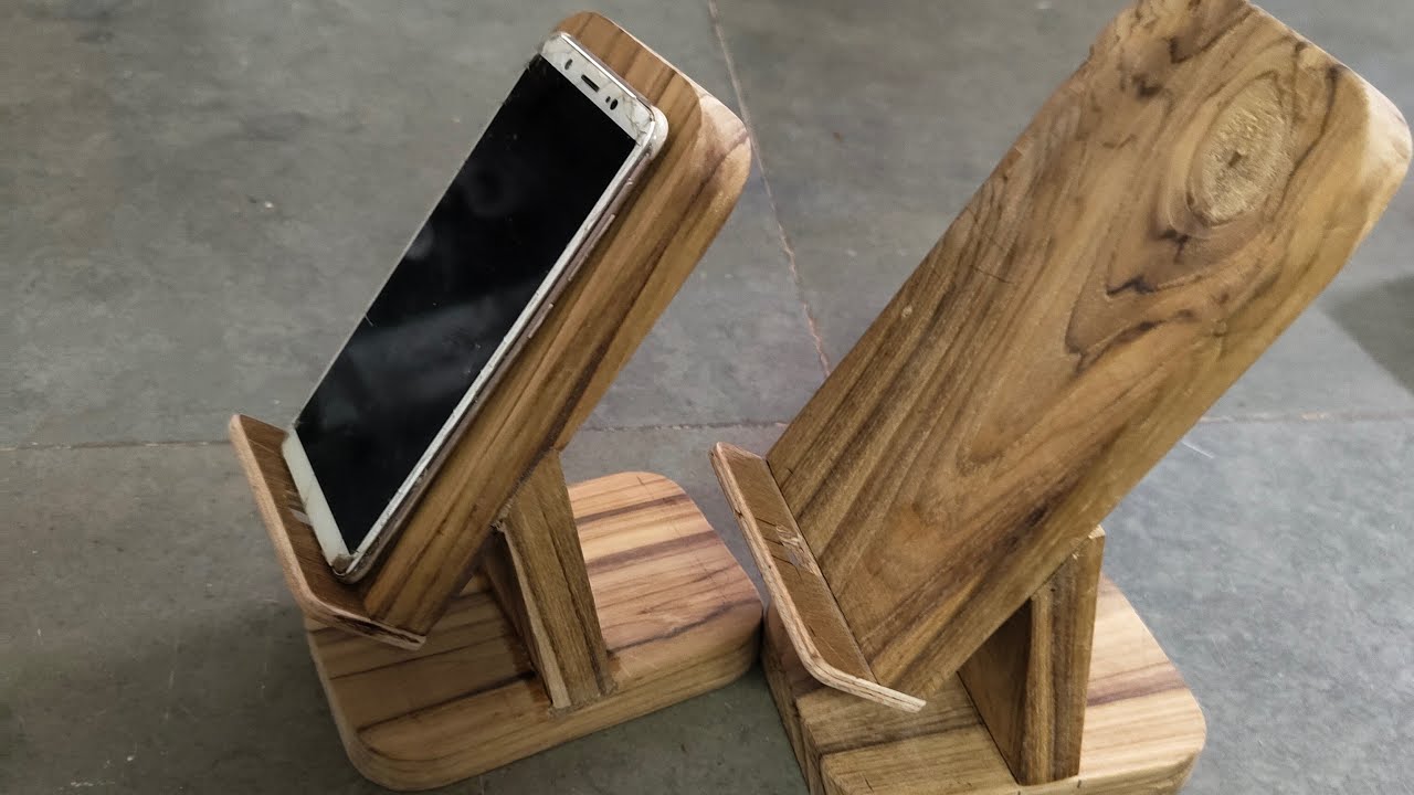 mobile stand lakdi ka #lakadi #carpenter #mobile stand