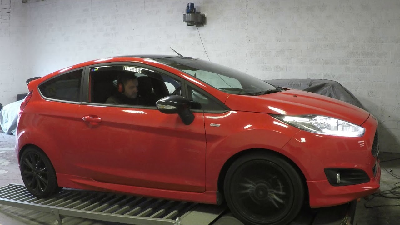 Ford Fiesta 1.0 Ecoboost Stage 1 Performance Remap - 160BHP Rolling Road Dyno Run