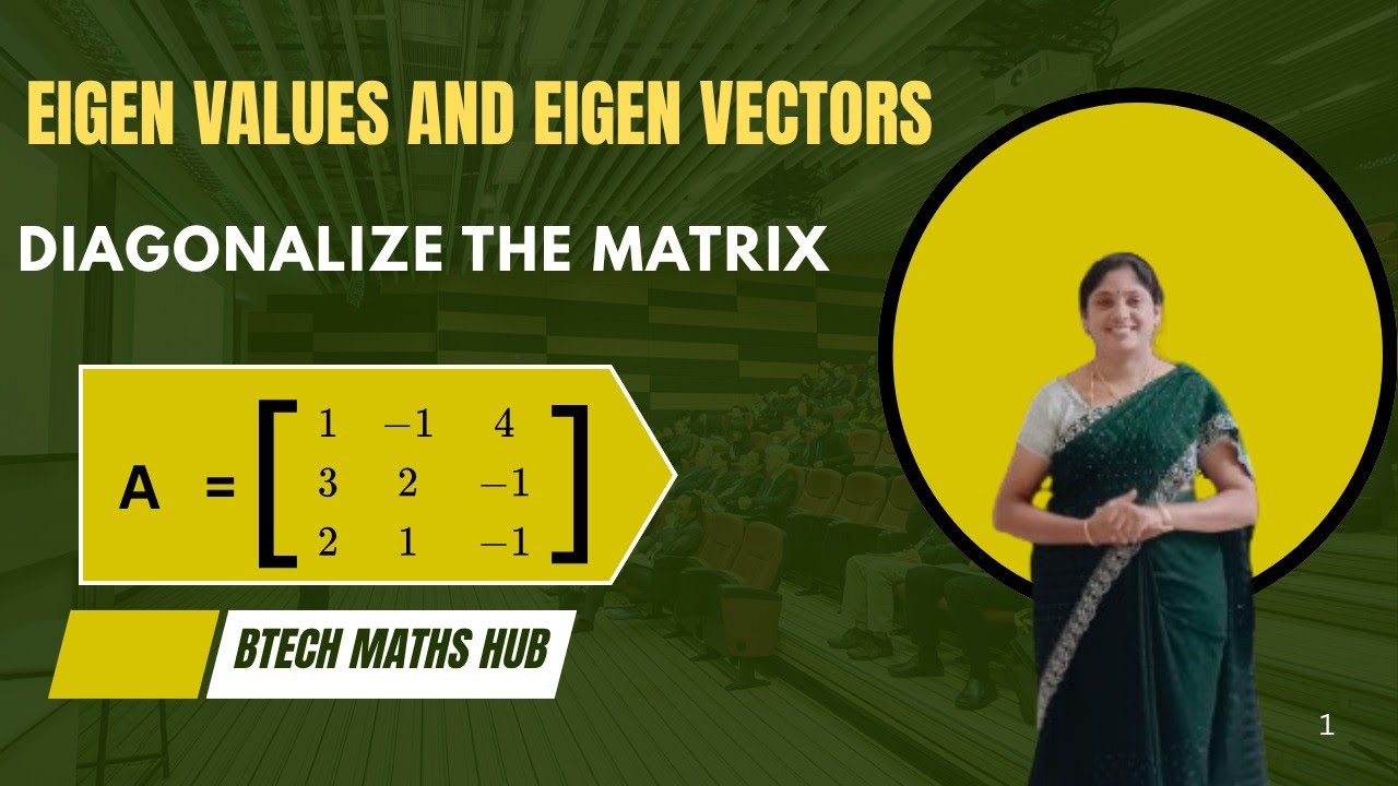 Modal Matrix/ Diagonal of the matrix - Most Important Problem - Easily Explained