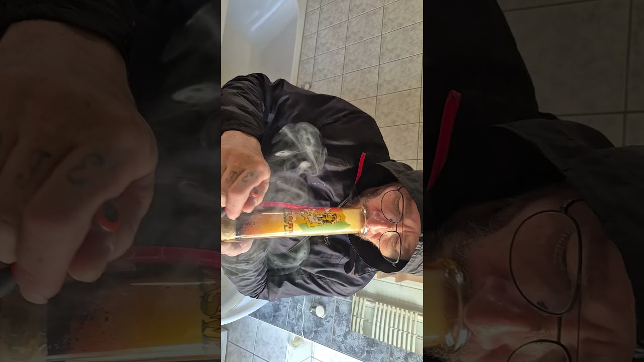 Ich rauch ne fette Bong