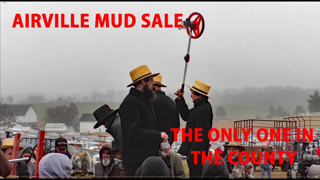 MUD SALE and AUCTION IN AIRVILLE...York County's Only One..