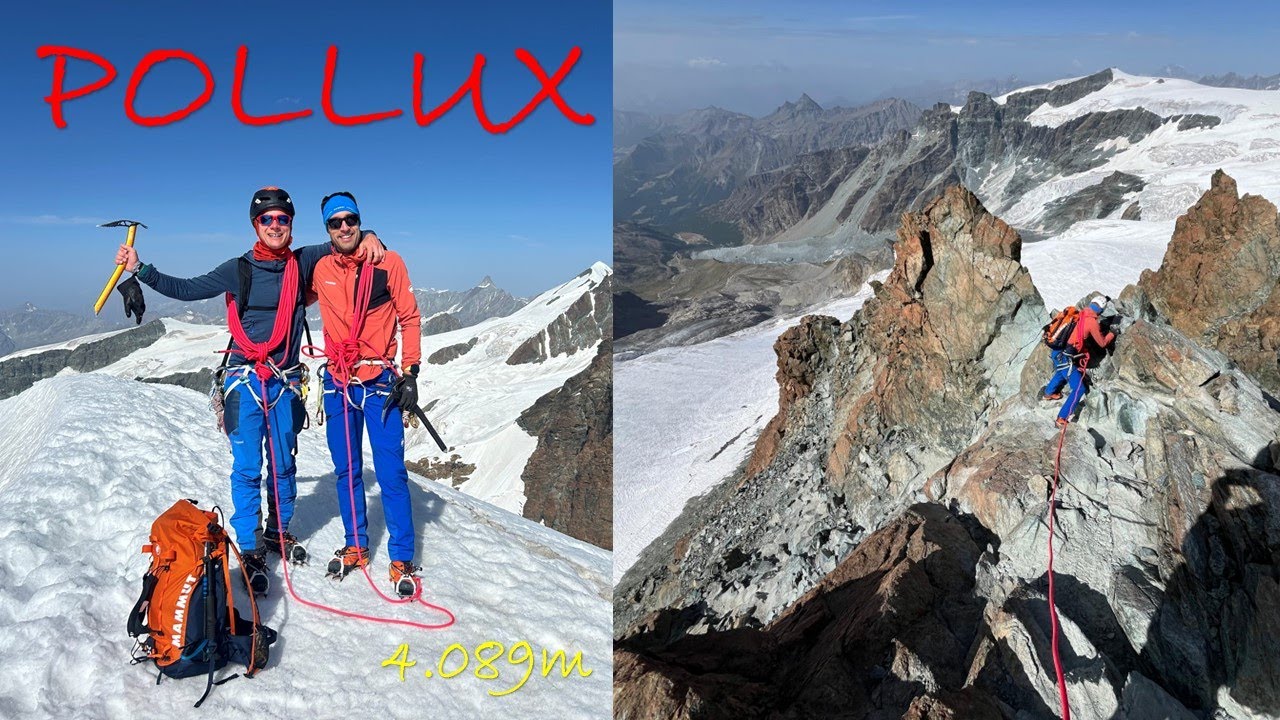 Pollux 4.089m - Sohn des Zeus | ein lohnender Gipfel im beeindruckenden Wallis | 4.000er No. 35/48