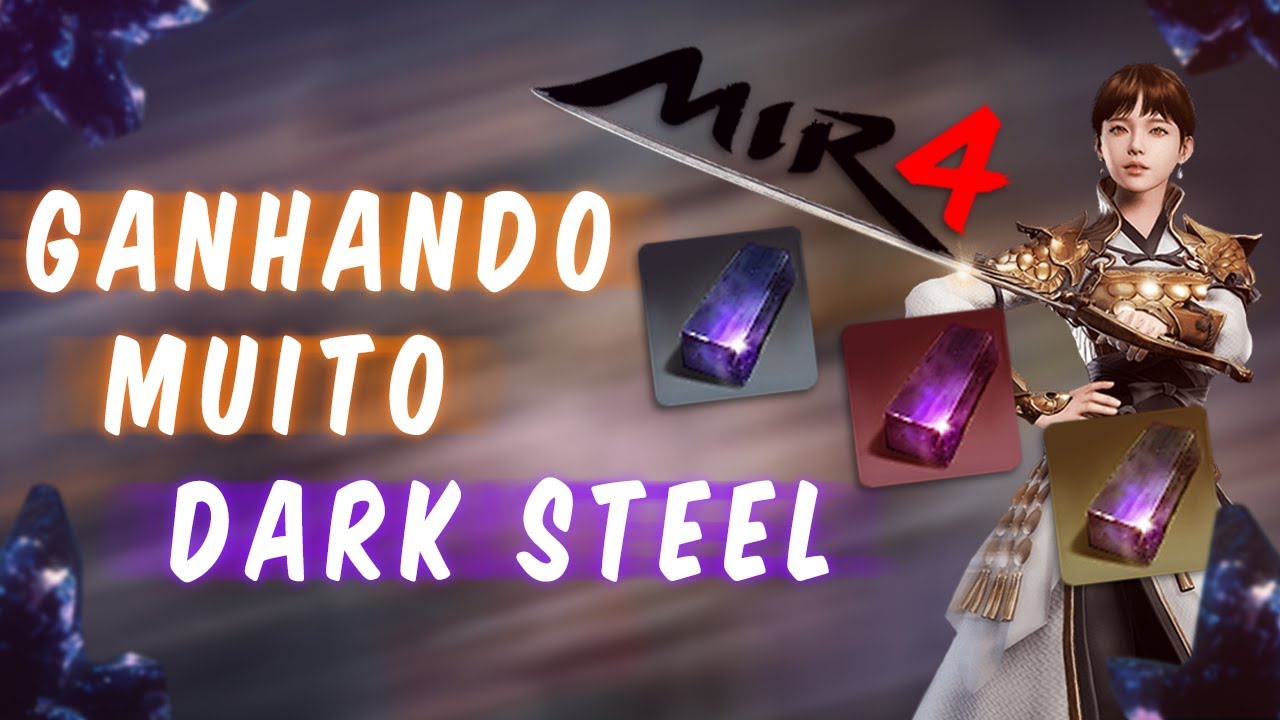 Como Farmar Muito Dark Steel no Mir4 | Segredo Revelado do Craft de Aço Negro [Mir4 NFT] [Dica Mir4]
