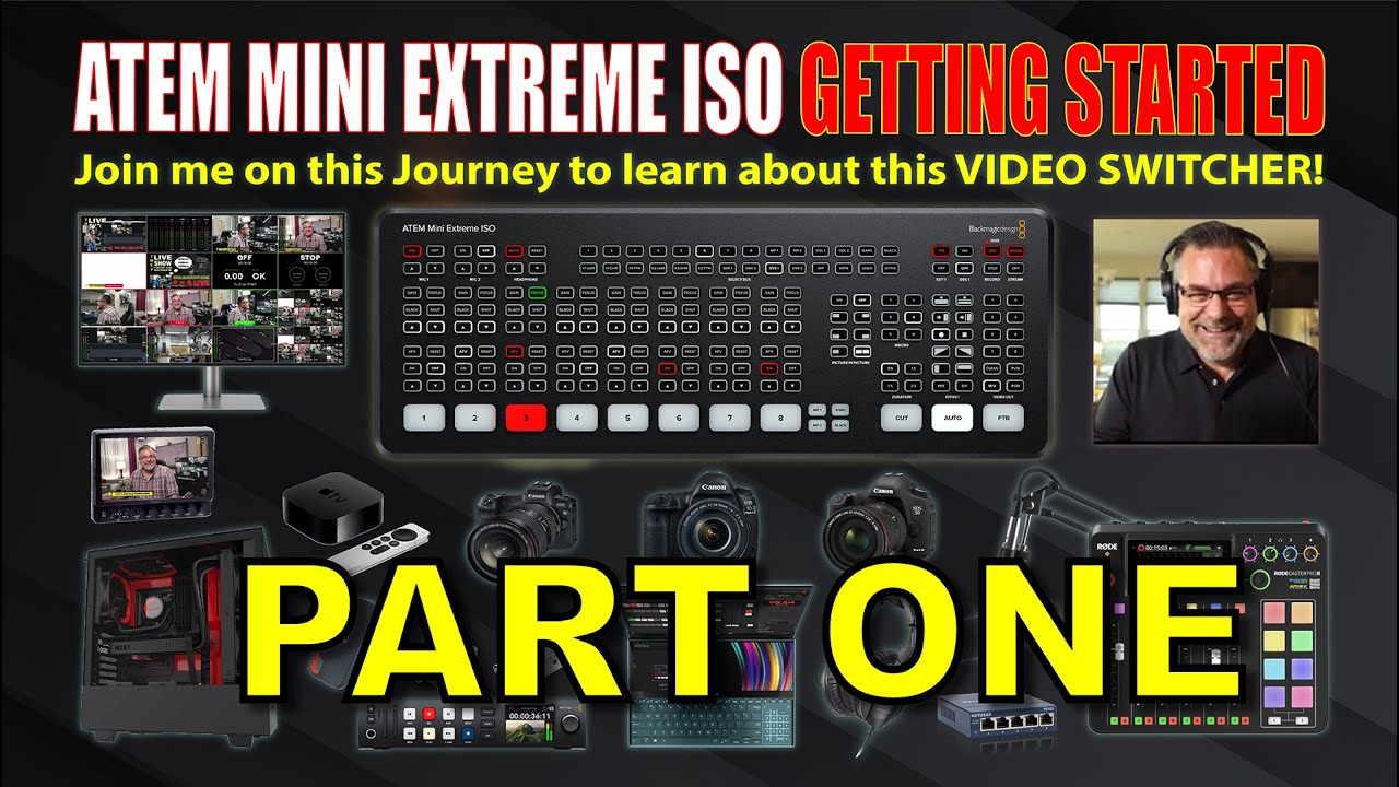 ATEM Mini Extreme ISO GETTING STARTED PART ONE