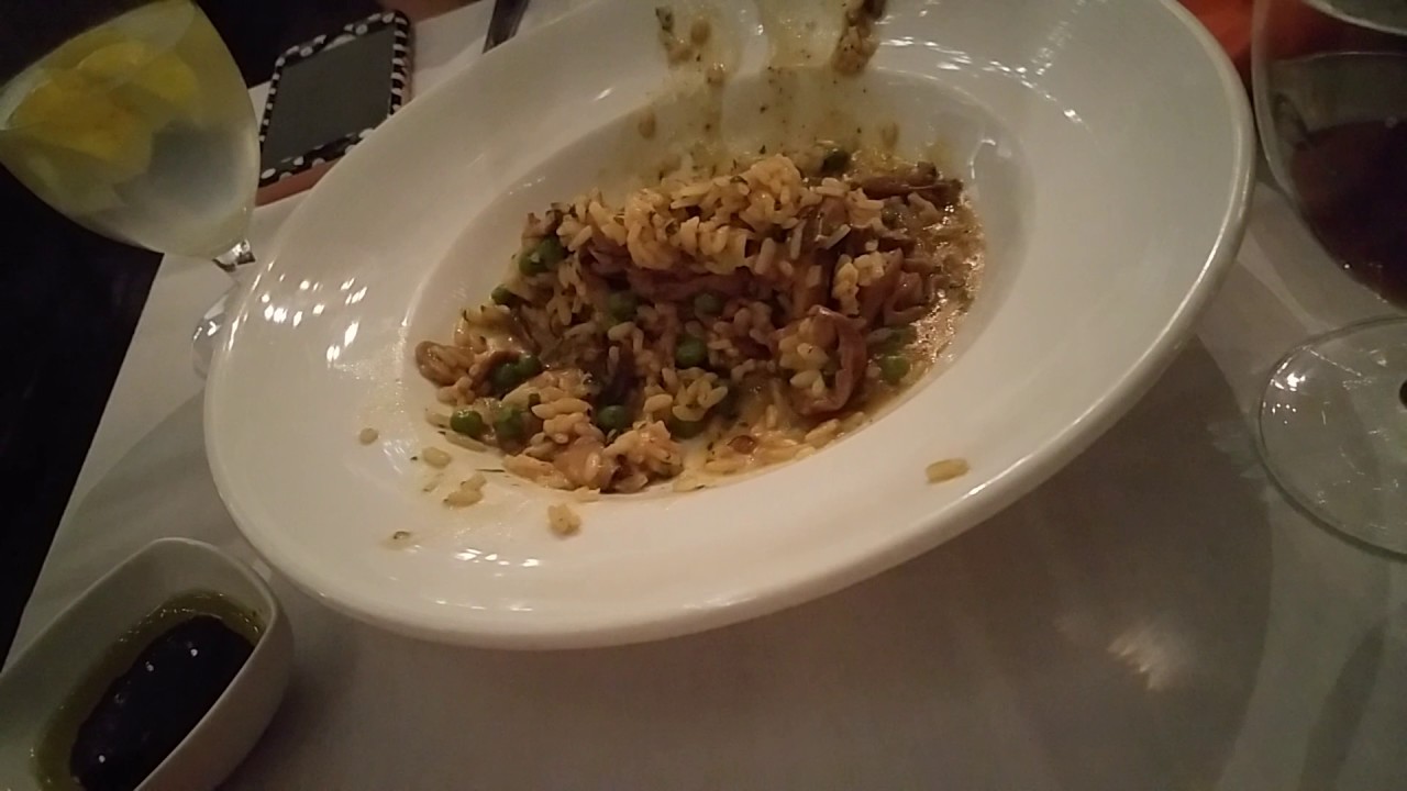 Sexy Vegan gets veganized porcini risotto at Franco in West Hollywood!