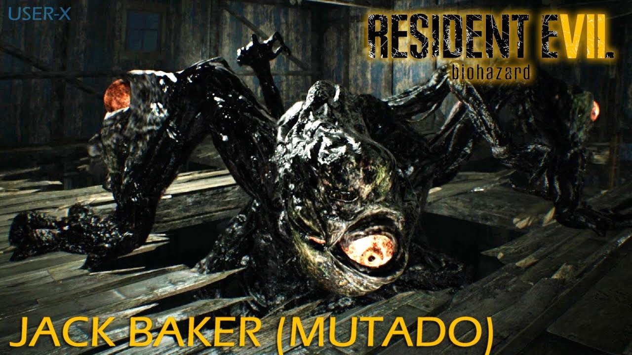 Resident Evil 7 [PS4] JEFE JACK BAKER  MUTADO - Enfrentamiento Final | Español