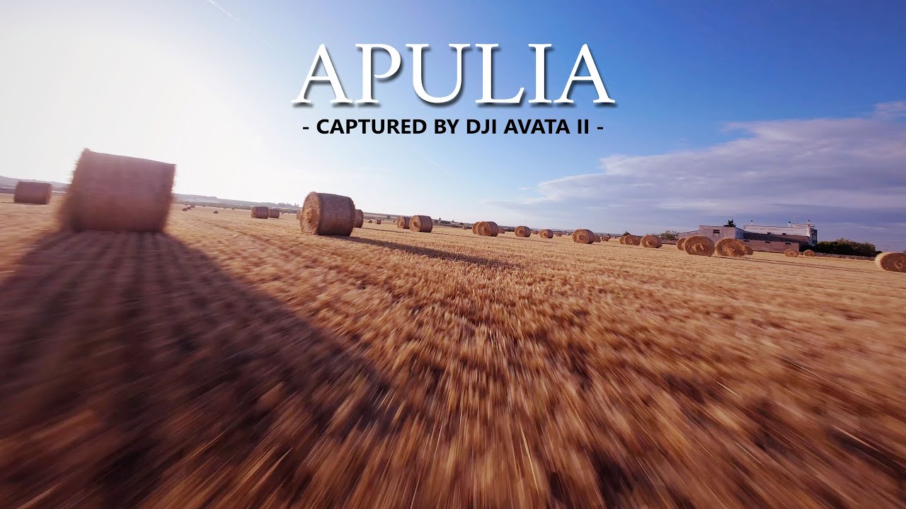 DJI Avata 2 - Cinematic Apulia from Hay Bales to Sea