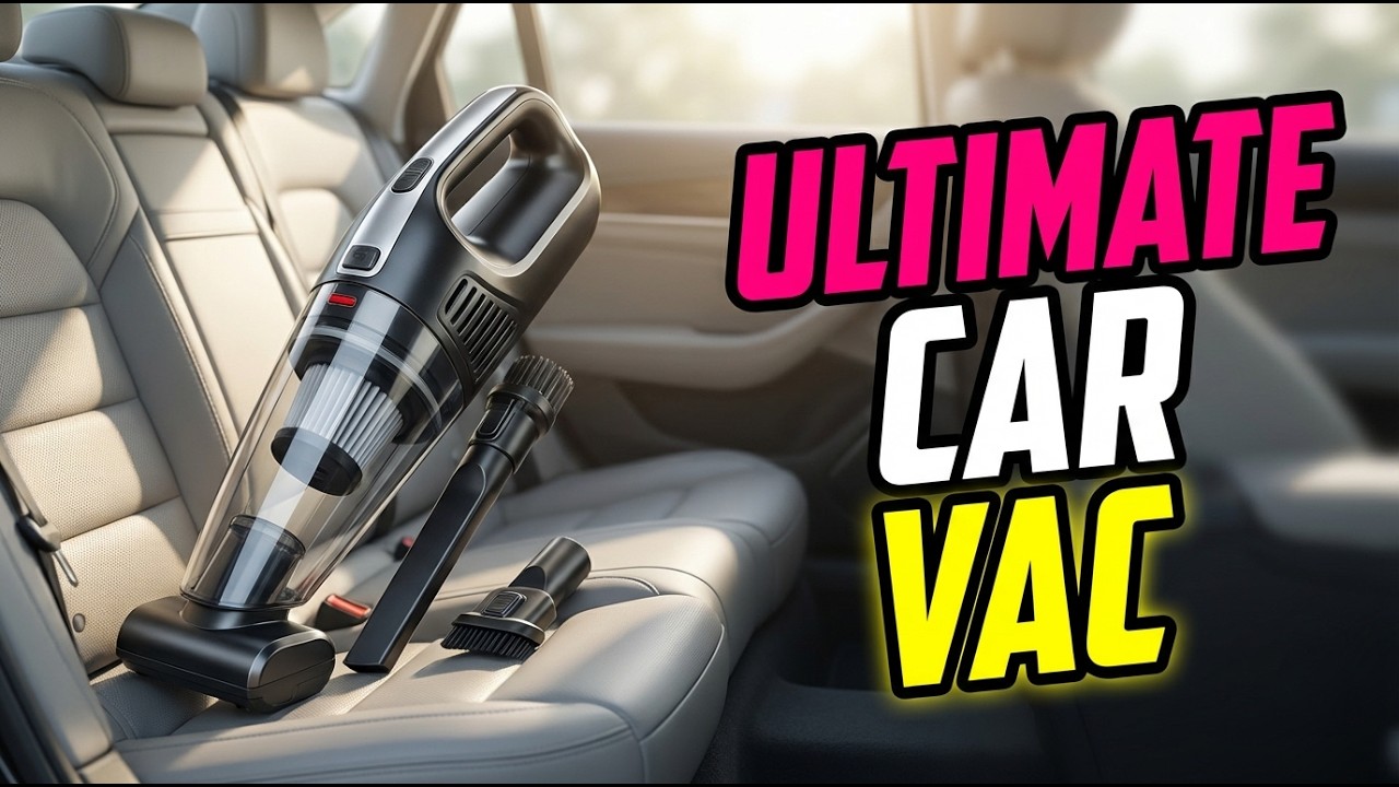 TOP 5 Best Car Vacuum Cleaner 2026