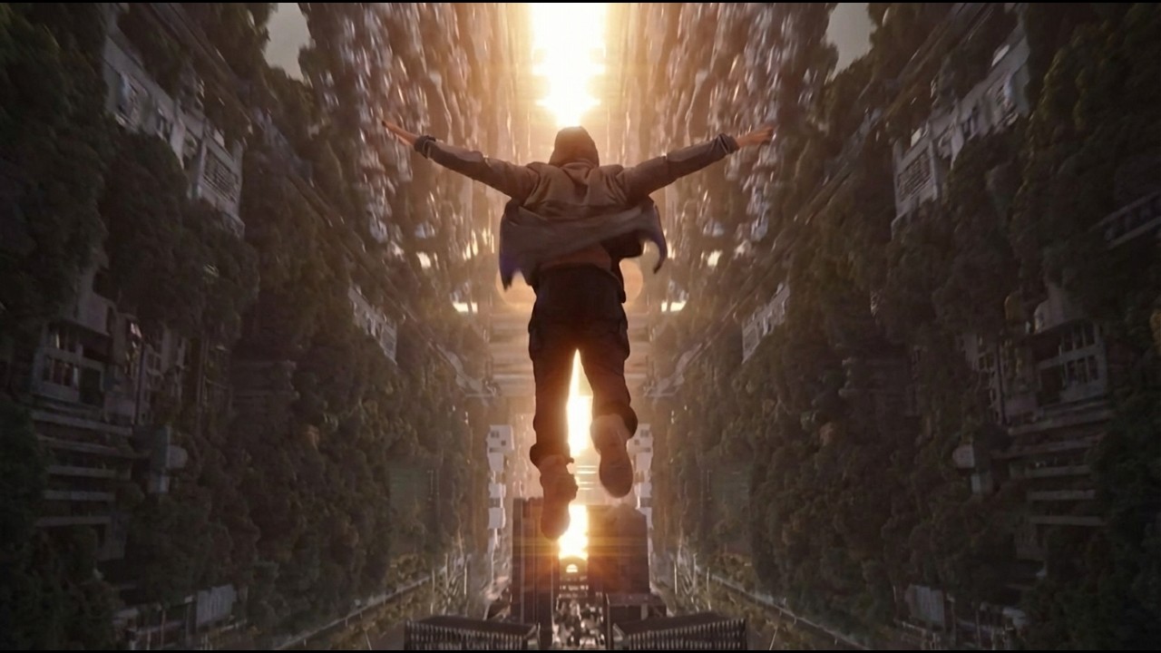I dreamed that I was falling endlessly.