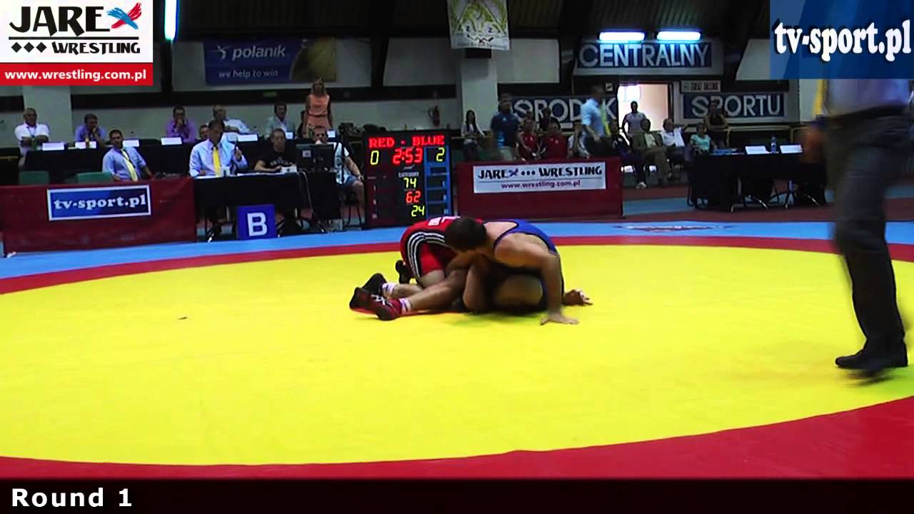 Wacław Ziółkowski's Memorial - Spała 2013 - Brzozowski vs Tikhaev - 74kg - 1-8 Finale