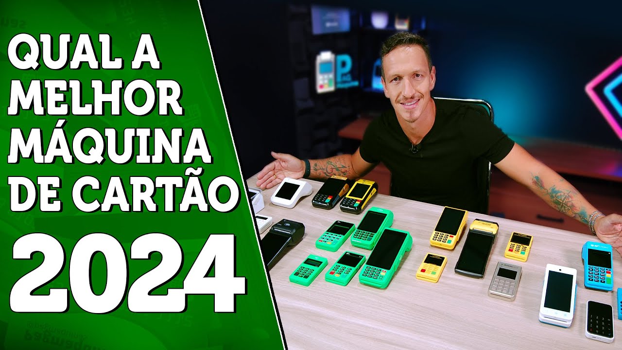 Qual a MELHOR ou PIOR Máquina de Cartão em 2024 ? O COMPARATIVO Mais COMPLETO de Todos
