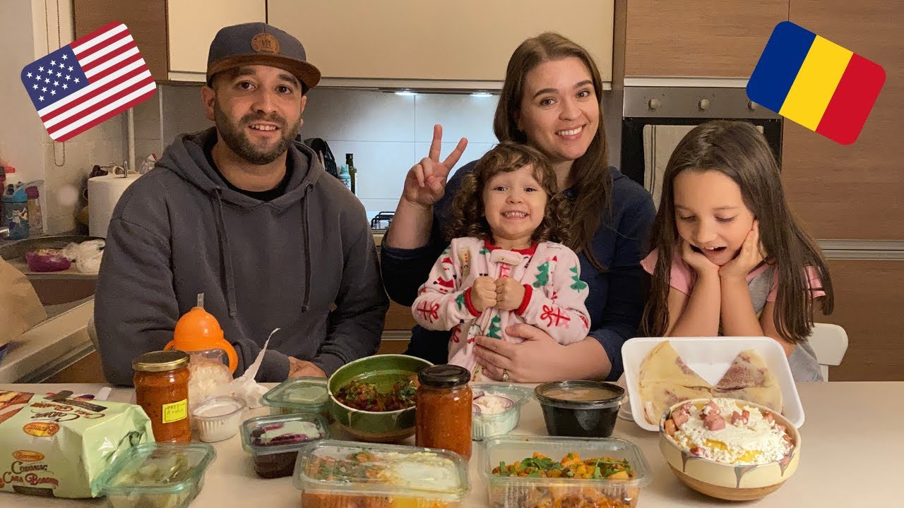 AMERICANS TRYING ROMANIAN FOODS - PT.2