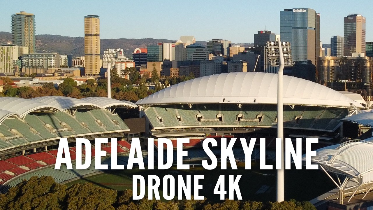 Adelaide Skyline | Drone 4K | May 2025