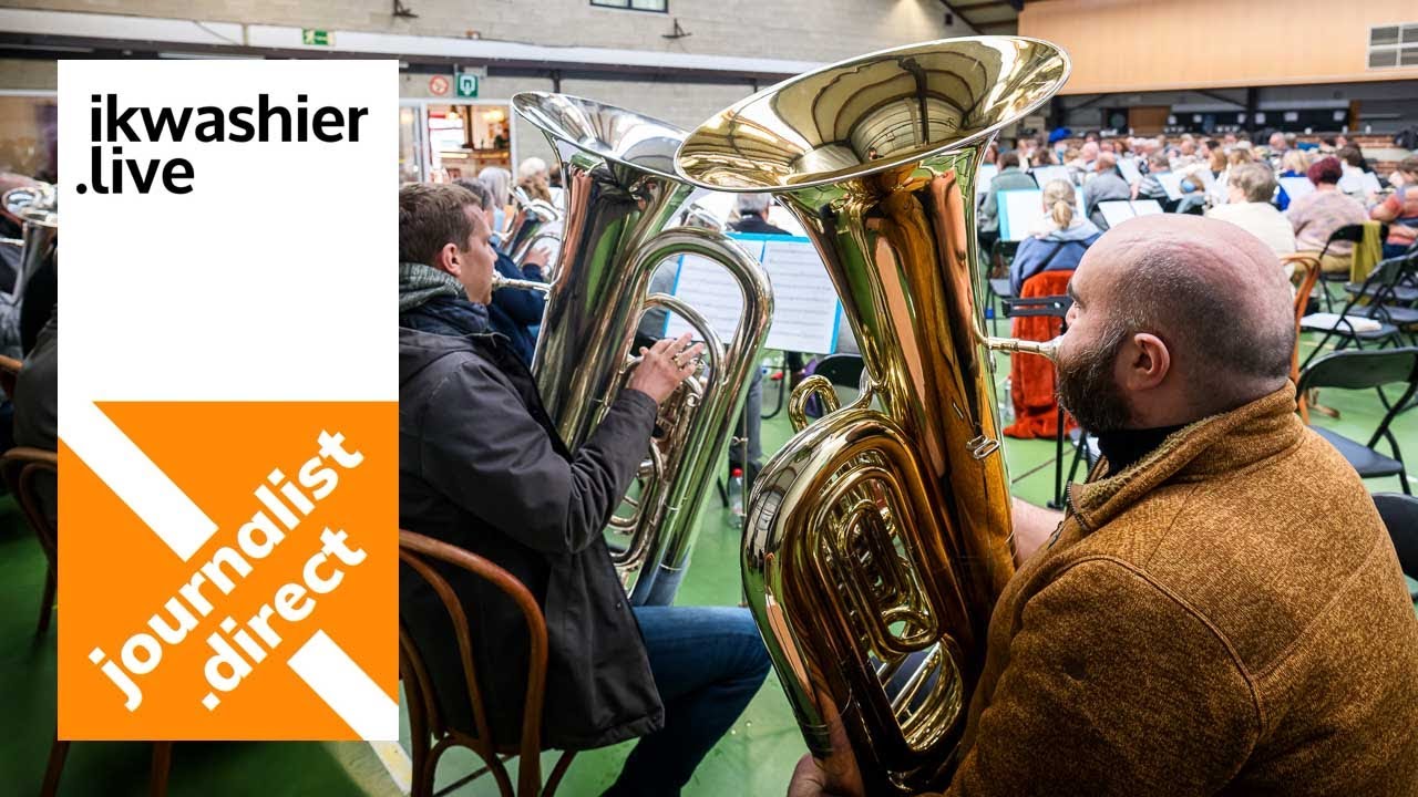 Repetitie voor Polderconcert op 18 januari 2026, Zandvliet = 6 muziekverenigingen en 150 muzikanten