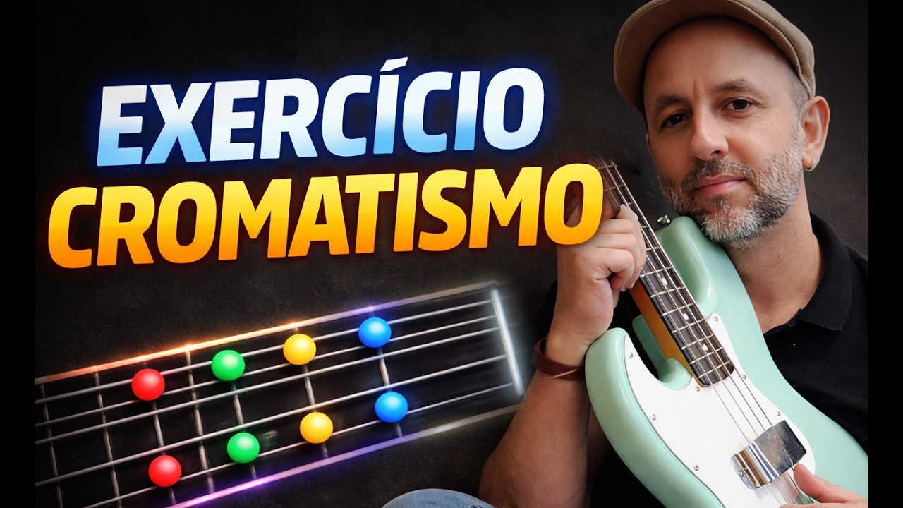 Cromatismo no Baixo: O Exercício Que Todo Baixista Deveria Fazer!