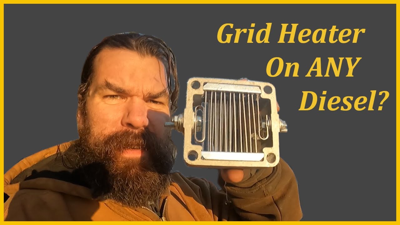 Cummins Grid heater on Perkins diesel cold start mod