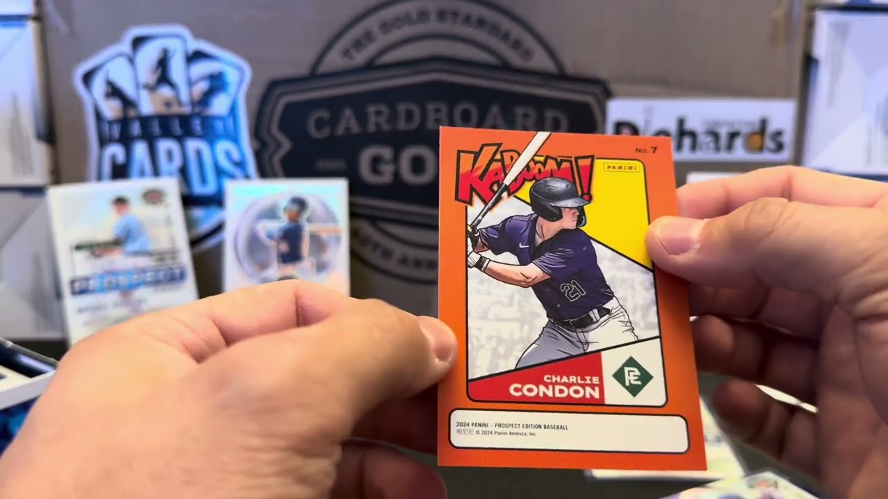 Kaboom! - 2024 Prospect Edition (6 autos and a Kaboom!) - Box from 4th and Goal in Winchester, Va. 