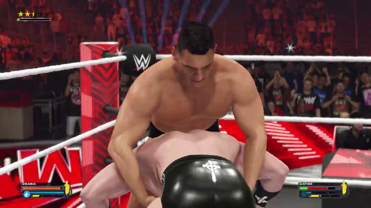 WWE 2K24 Gunther vs Sheamus Submission match