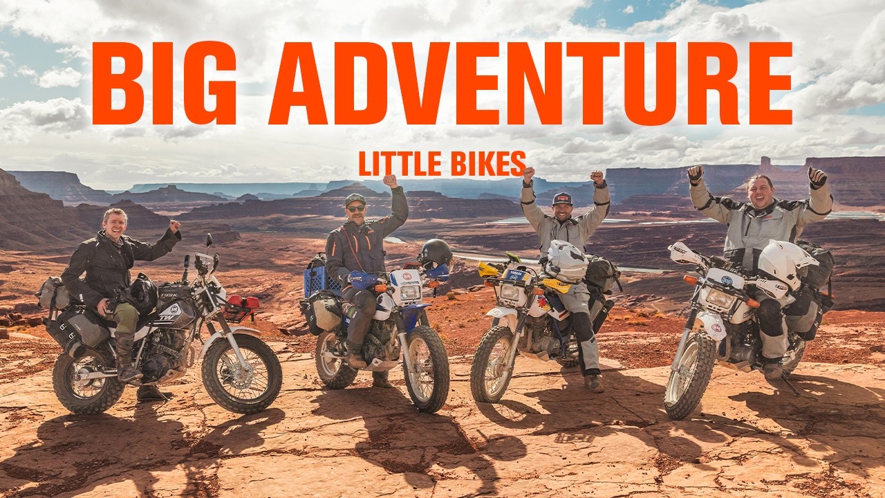 Moab, Utah on Yamaha TW200's! | 200+ Miles of Trail, River Crossings & Carnage.