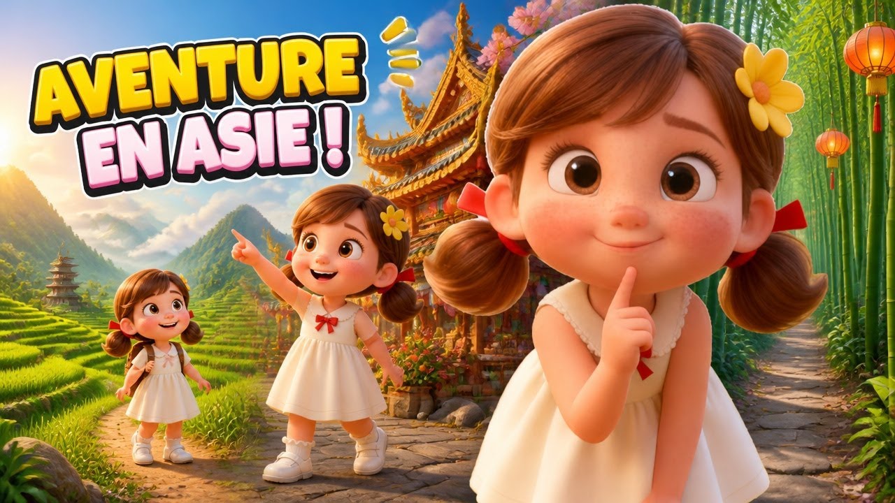 Nara en Asie | Kids songs entraînantes et amusantes | Chaine Nara