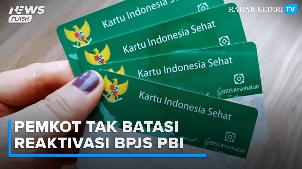 Pemkot Kediri Buka Kuota Tak Terbatas untuk Reaktivasi BPJS PBI, Ini Syaratnya