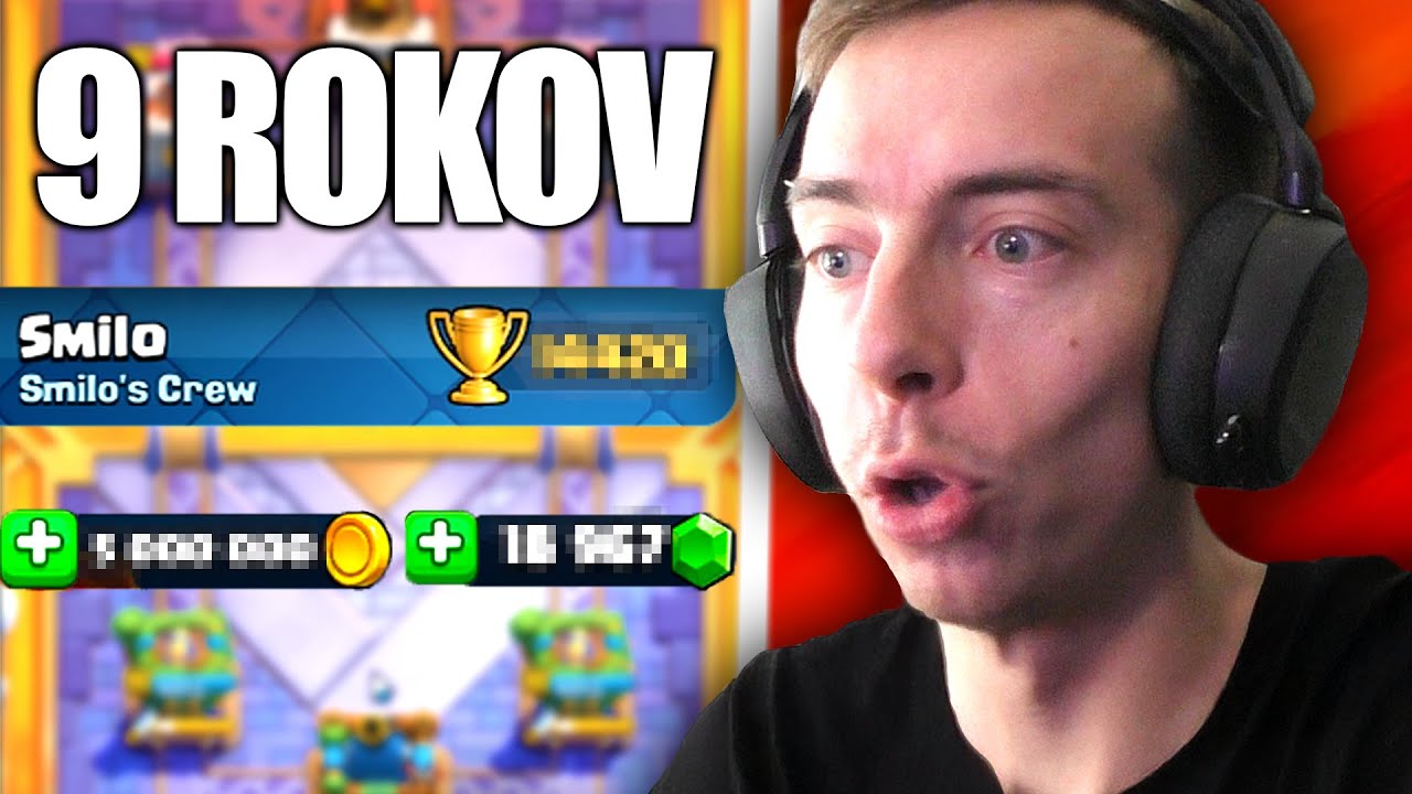 Ako Vyzerá Môj FREE 2 PLAY Clash Royale Účet po 9 Rokoch?