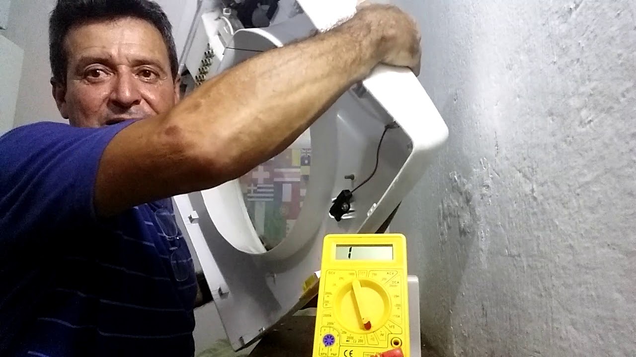 Como testar sensor da tampa da máquina de lavar roupas