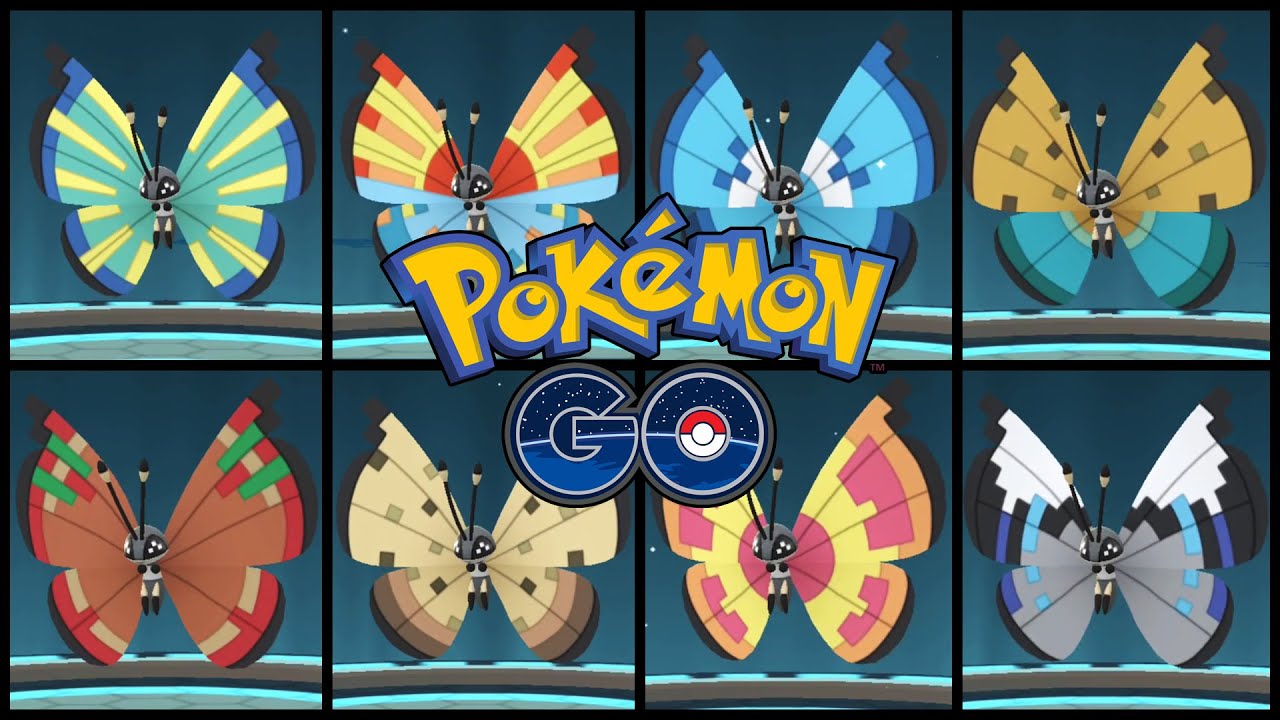 ALL VIVILLON PATTERNS in Pokemon GO #pokemon #pokemongo
