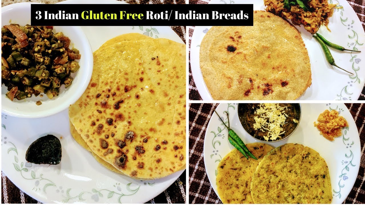 3 Indian Gluten Free Roti/ Flat Bread l Winter Special Indian Roti Recipes l Reallife Realhome