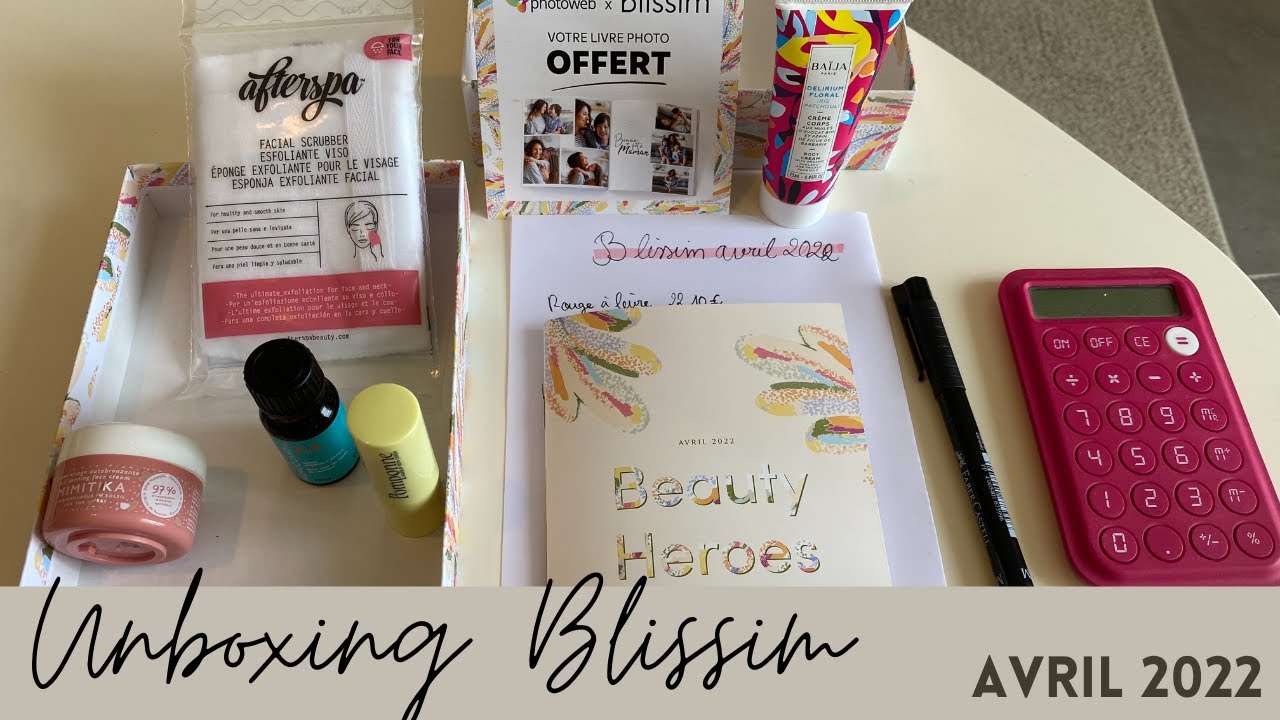 UNBOXING BLISSIM AVRIL 2022 - Déçue de cette box.. / Jeune et active