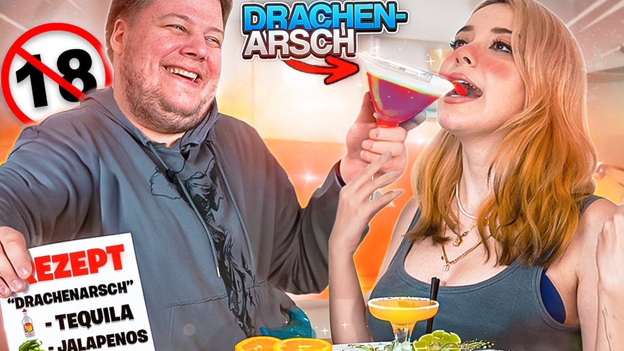 Crazy COCKTAIL-KREATIONEN MIXEN mit Brammen (aka wir wollen uns eigentlich nur besaufen)