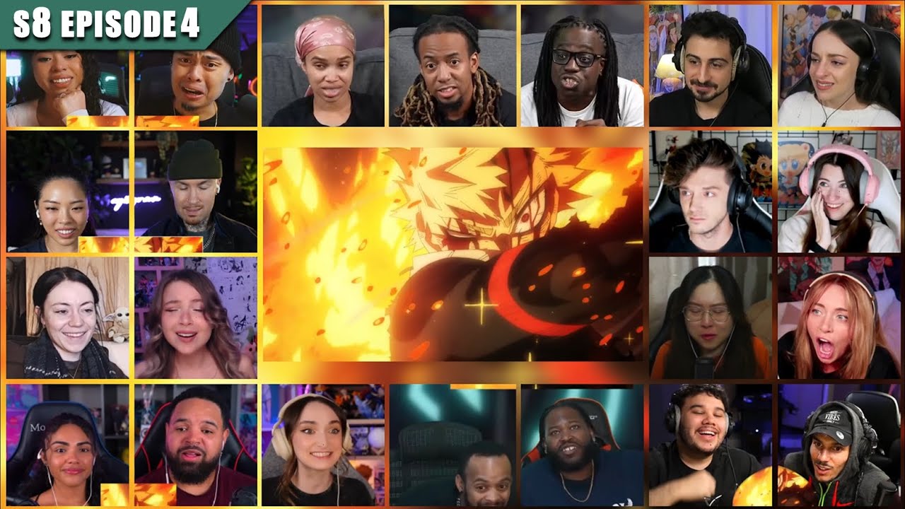 [Full Episode] My Hero Academia Season 8 Episode 4 Reaction Mashup | 僕のヒーローアカデミア