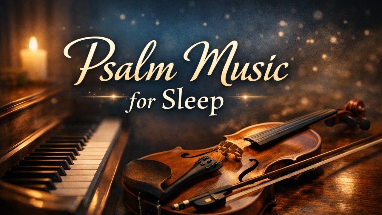 Peaceful Psalm Music for Deep Sleep | Calm Piano & Soft Violin