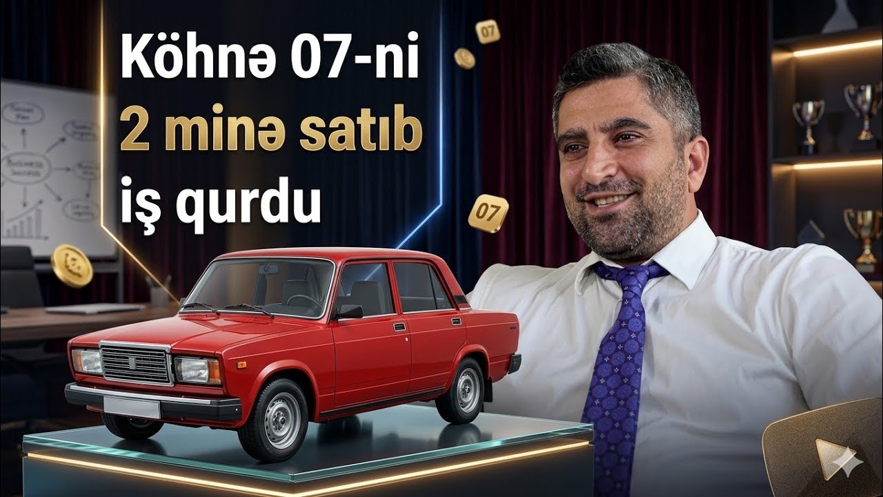 2 min manatla necə biznes qurdu? Nadir Rzayev/4K