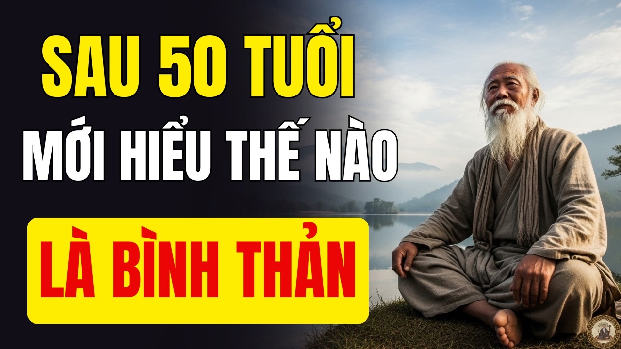 Trí Tuệ Người Xưa Về Hậu Vận Và Sự Bình Thản Ít Ai Học Được