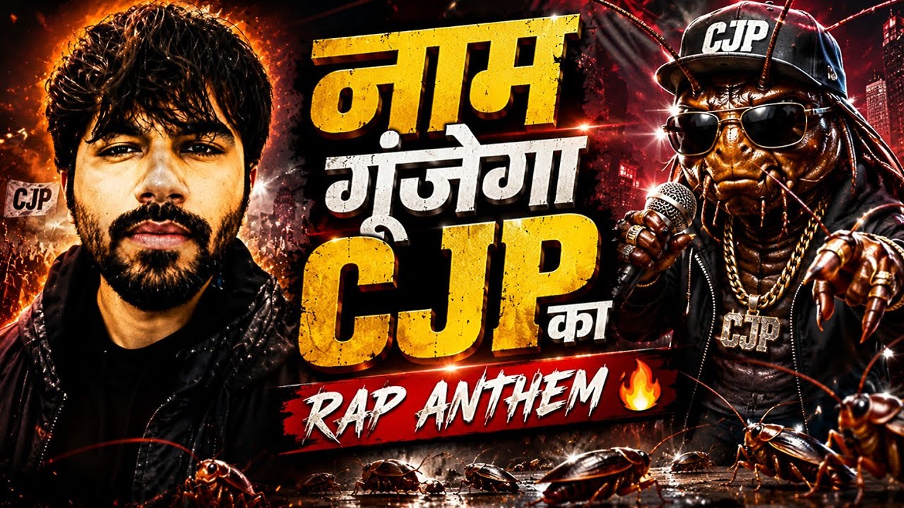 नाम गूंजेगा CJP का | Cockroach Janta Party Rap Song | Bollywood Style Rap 2026 